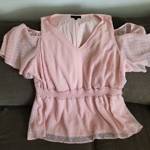 Cold shoulder blouse